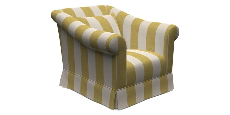 Turnberry Chair in Two Tone Plain Biscuit 
