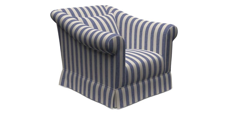 Turnberry Chair in Two Tone Plain Biscuit 