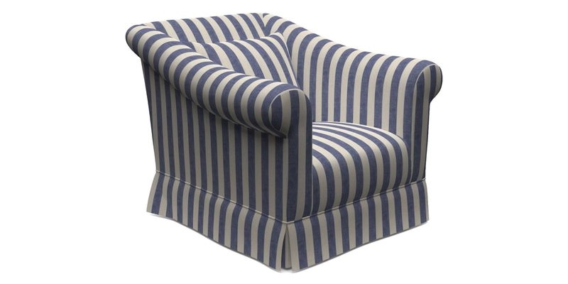 Turnberry Chair in Two Tone Plain Biscuit 