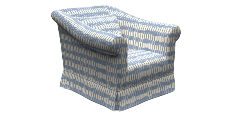 Turnberry Chair in Two Tone Plain Biscuit 