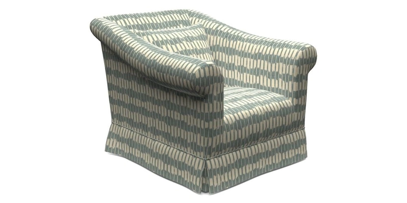 Turnberry Chair in Two Tone Plain Biscuit 