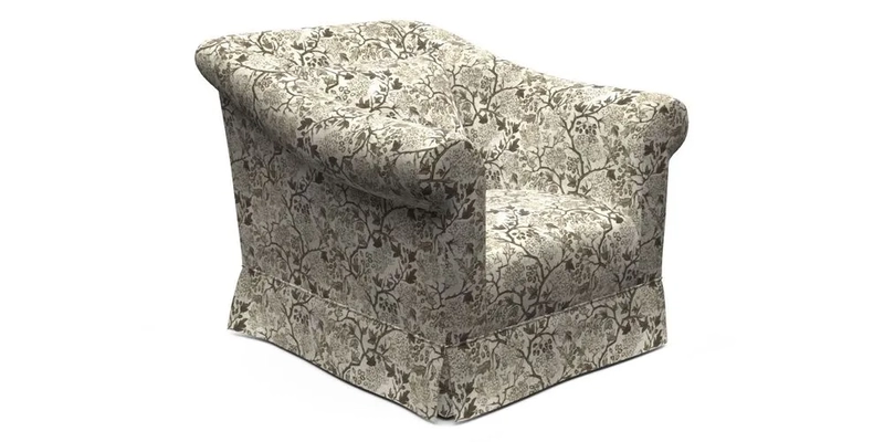 Turnberry Chair in Two Tone Plain Biscuit 