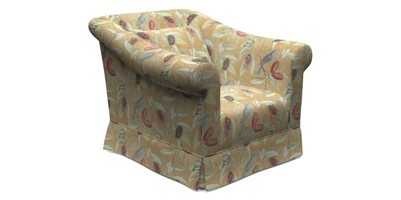 Turnberry Chair in Two Tone Plain Biscuit 