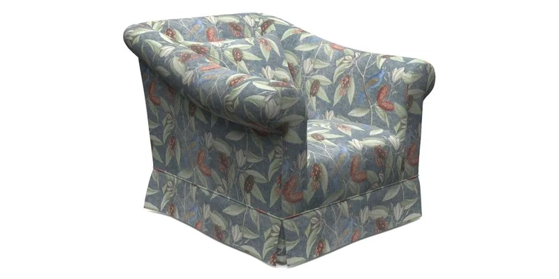 Turnberry Chair in Two Tone Plain Biscuit 