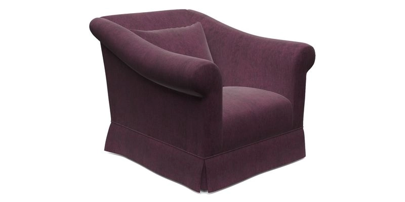 Turnberry Chair in Two Tone Plain Biscuit 