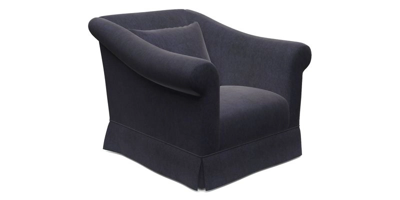 Turnberry Chair in Two Tone Plain Biscuit 