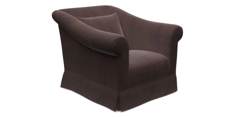Turnberry Chair in Two Tone Plain Biscuit 