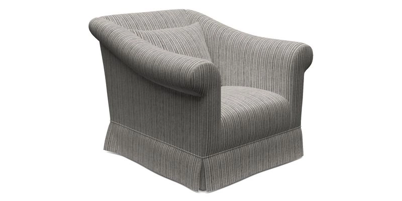 Turnberry Chair in Two Tone Plain Biscuit 