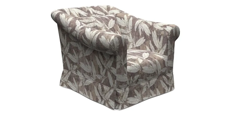 Turnberry Chair in Two Tone Plain Biscuit 