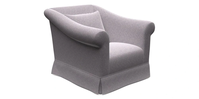 Turnberry Chair in Two Tone Plain Biscuit 