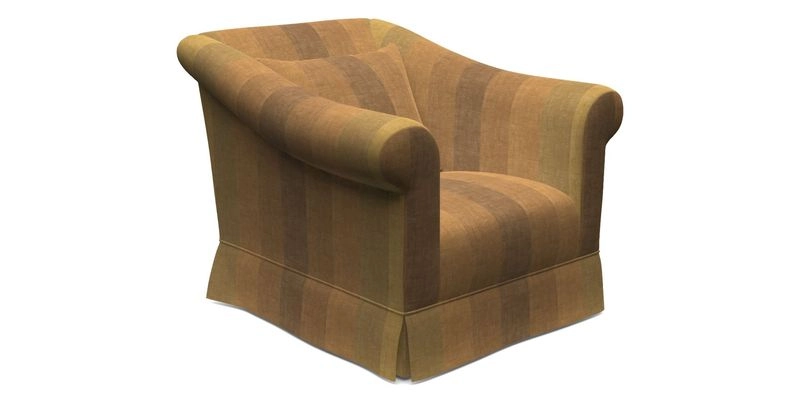 Turnberry Chair in Two Tone Plain Biscuit 