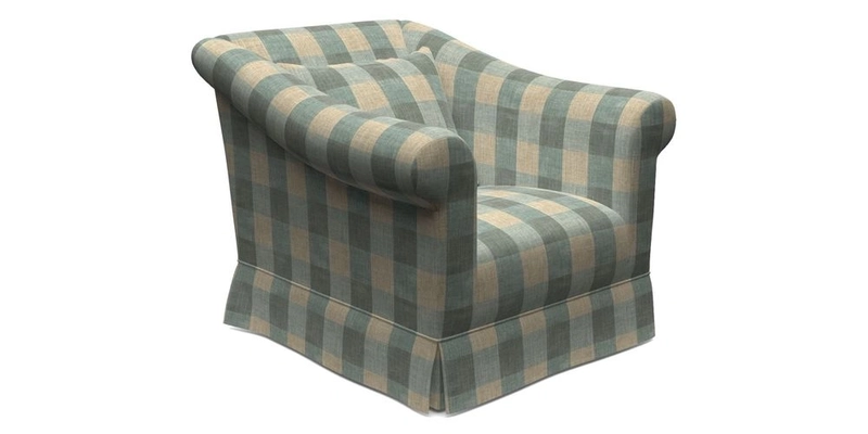Turnberry Chair in Two Tone Plain Biscuit 