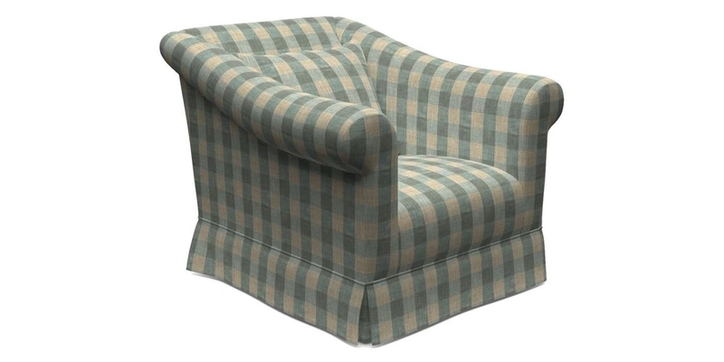 Turnberry Chair in Two Tone Plain Biscuit 