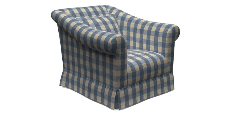 Turnberry Chair in Two Tone Plain Biscuit 