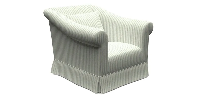 Turnberry Chair in Two Tone Plain Biscuit 