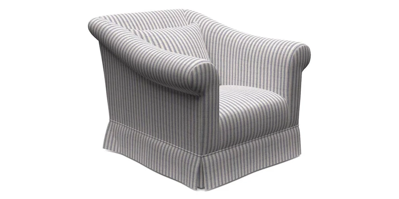 Turnberry Chair in Two Tone Plain Biscuit 