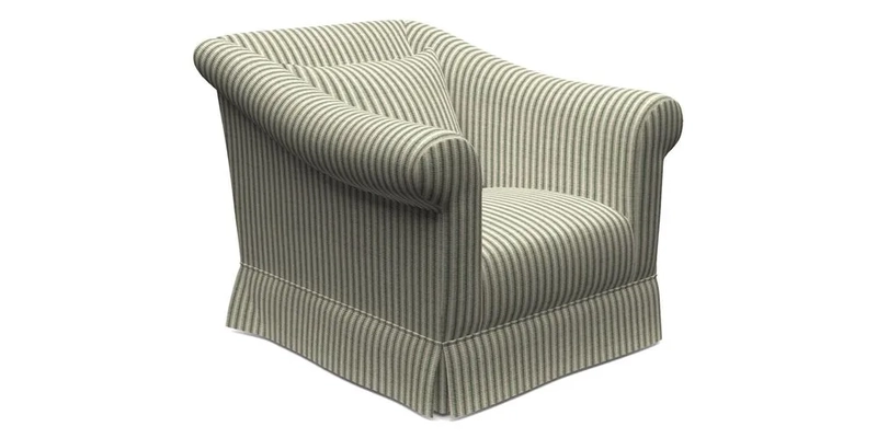 Turnberry Chair in Two Tone Plain Biscuit 