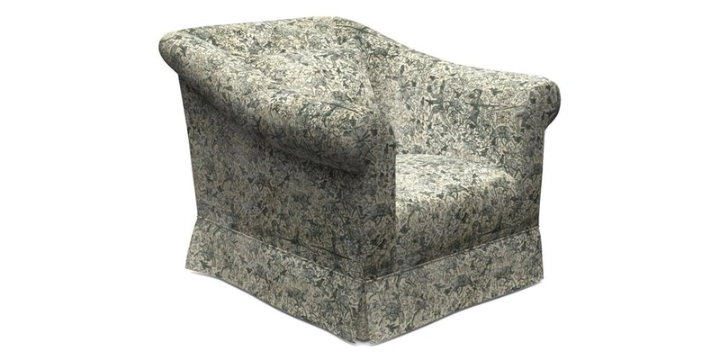 Turnberry Chair in Two Tone Plain Biscuit 