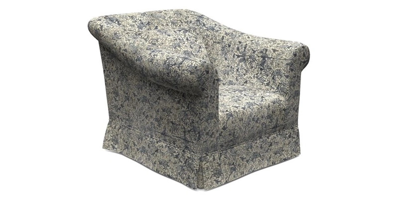 Turnberry Chair in Two Tone Plain Biscuit 