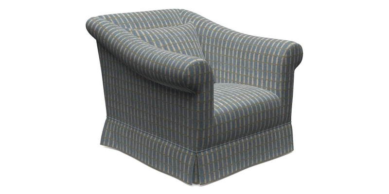 Turnberry Chair in Two Tone Plain Biscuit 