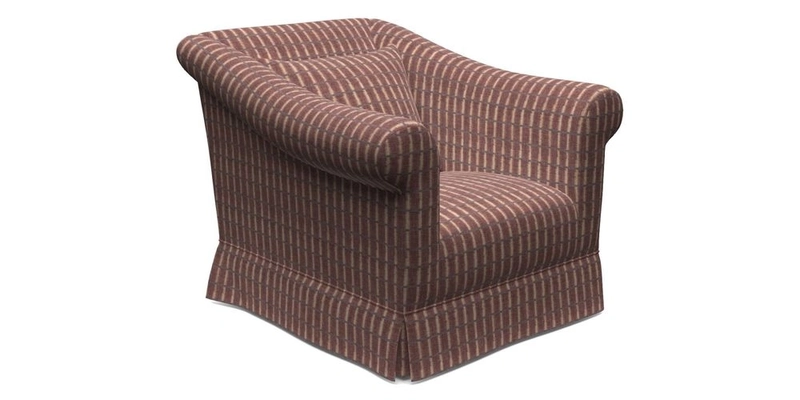 Turnberry Chair in Two Tone Plain Biscuit 
