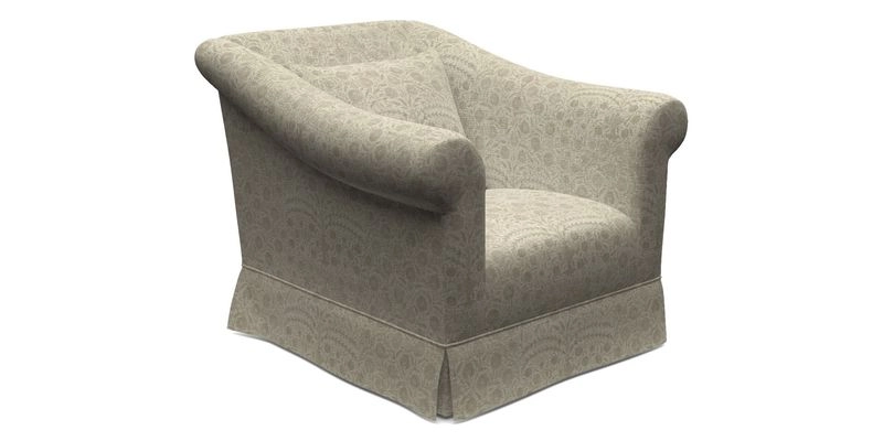 Turnberry Chair in Two Tone Plain Biscuit 