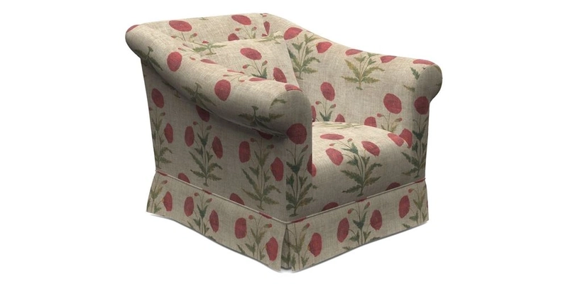 Turnberry Chair in Two Tone Plain Biscuit 