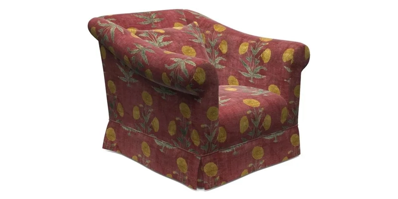 Turnberry Chair in Two Tone Plain Biscuit 