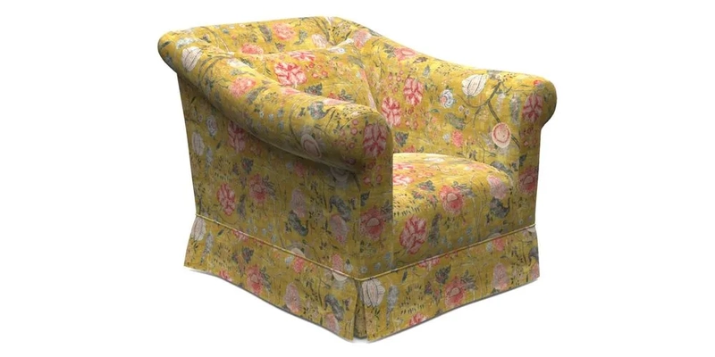 Turnberry Chair in Two Tone Plain Biscuit 