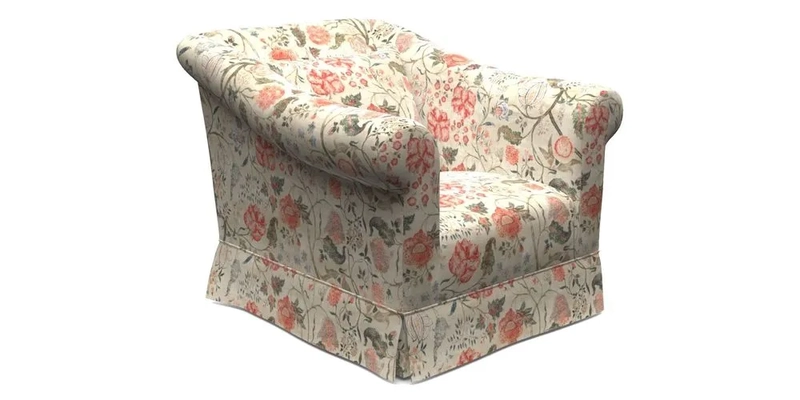 Turnberry Chair in Two Tone Plain Biscuit 