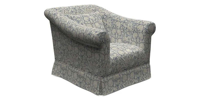 Turnberry Chair in Two Tone Plain Biscuit 