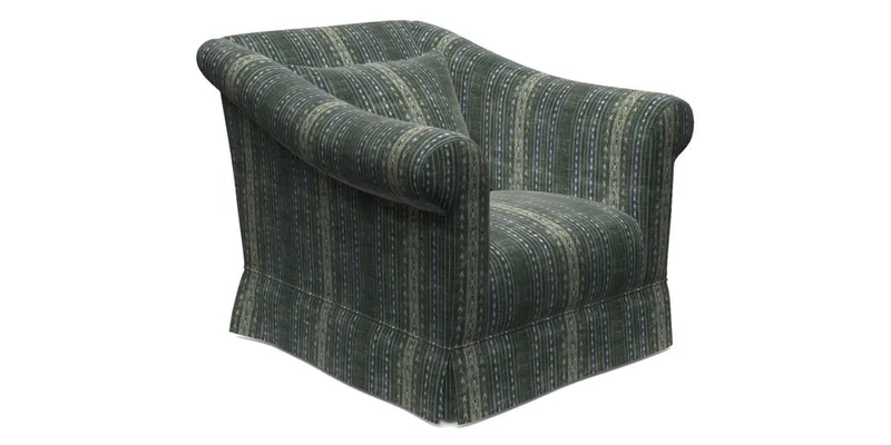 Turnberry Chair in Two Tone Plain Biscuit 