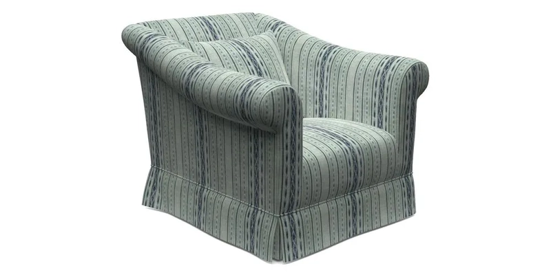 Turnberry Chair in Two Tone Plain Biscuit 