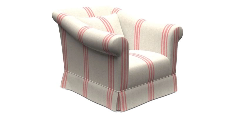 Turnberry Chair in Two Tone Plain Biscuit 