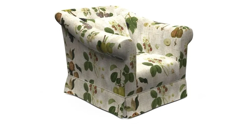 Turnberry Chair in Two Tone Plain Biscuit 