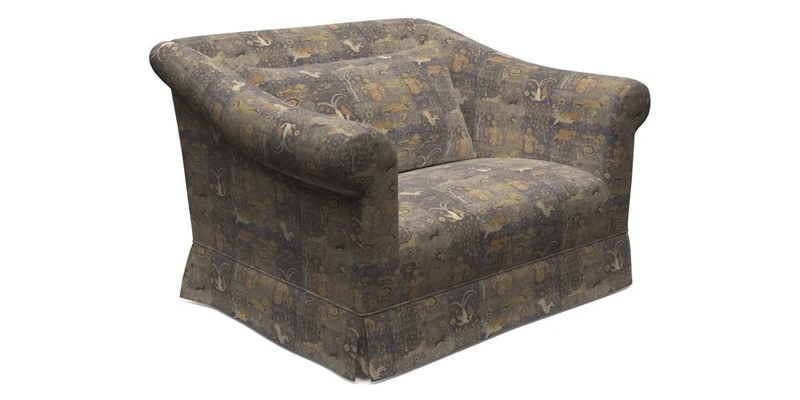 Turnberry Snuggler in Two Tone Plain Biscuit 