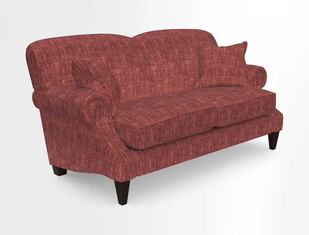 Tangmere 2.5 Seater Sofa in Floral Linen L'Oiseaux Tapestry 