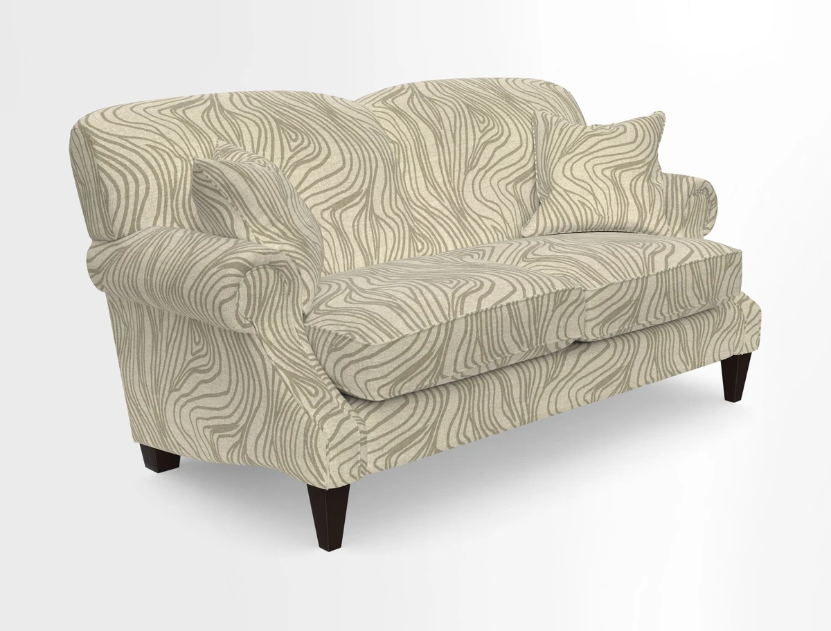 Tangmere 2.5 Seater Sofa in Floral Linen L'Oiseaux Tapestry 