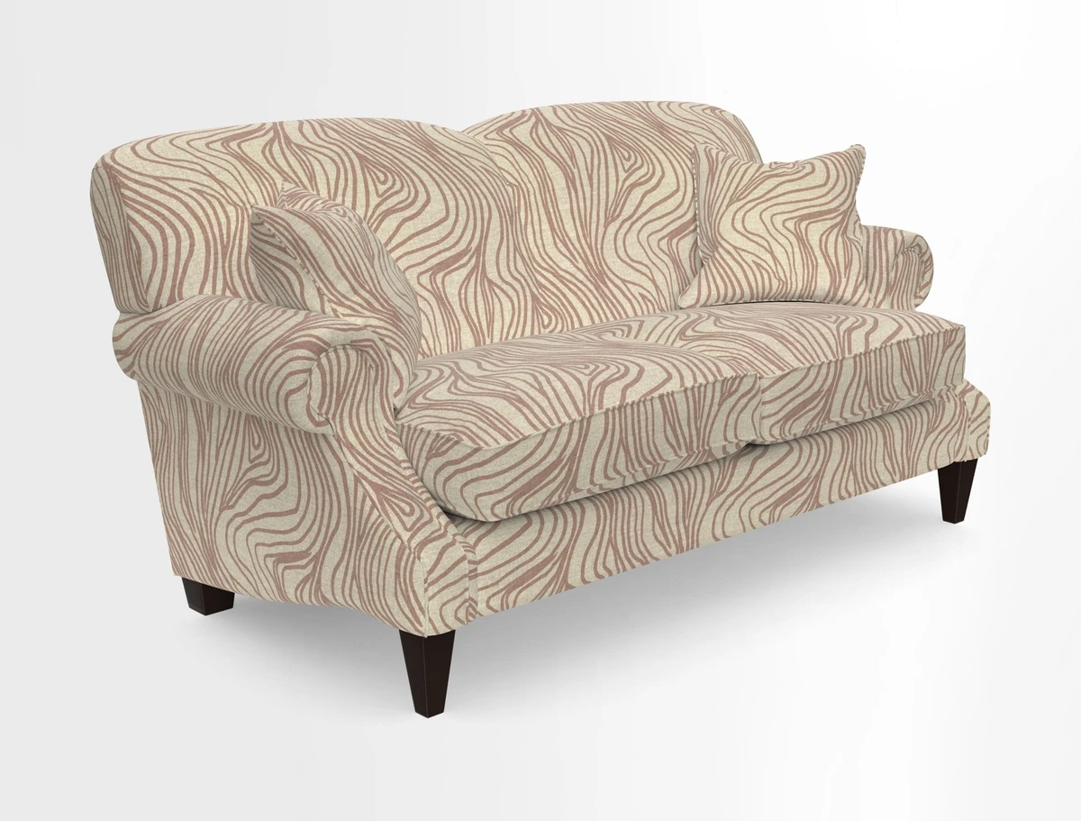 Tangmere 2.5 Seater Sofa in Floral Linen L'Oiseaux Tapestry 