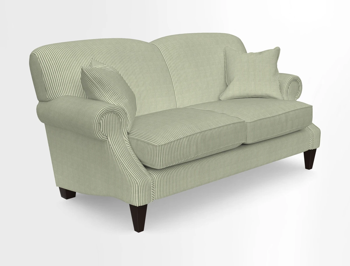 Tangmere 2.5 Seater Sofa in Floral Linen L'Oiseaux Tapestry 