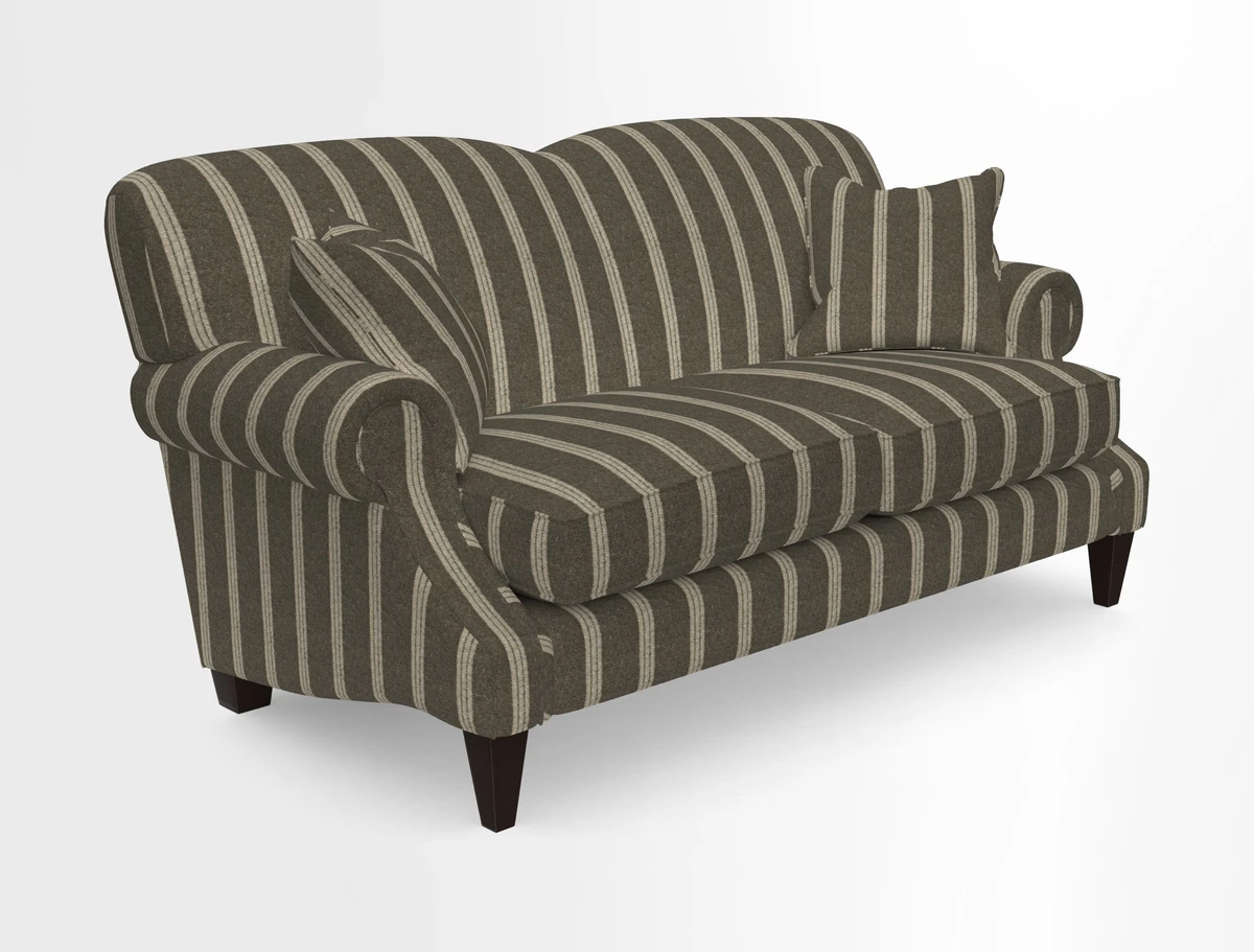 Tangmere 2.5 Seater Sofa in Floral Linen L'Oiseaux Tapestry 