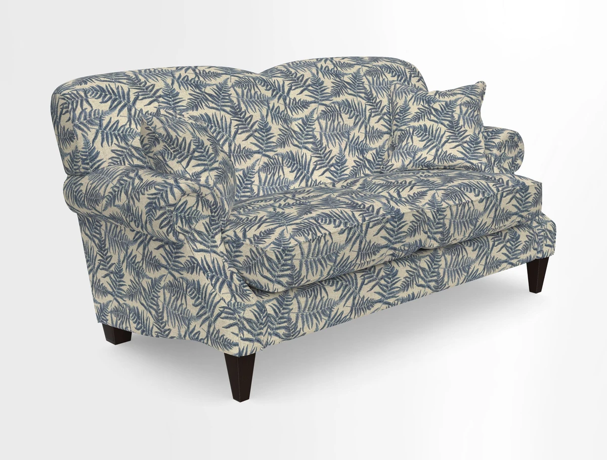 Tangmere 2.5 Seater Sofa in Floral Linen L'Oiseaux Tapestry 