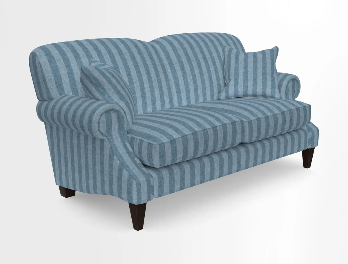 Tangmere 2.5 Seater Sofa in Floral Linen L'Oiseaux Tapestry 