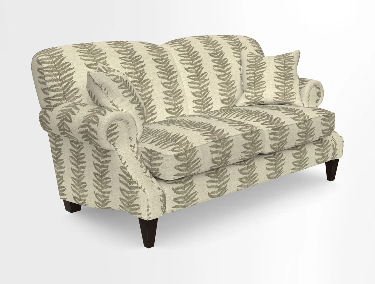 Tangmere 2.5 Seater Sofa in Floral Linen L'Oiseaux Tapestry 