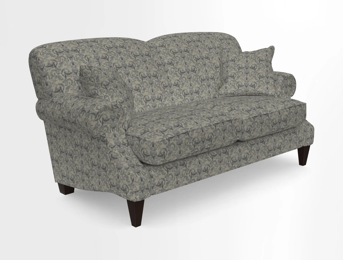 Tangmere 2.5 Seater Sofa in Floral Linen L'Oiseaux Tapestry 