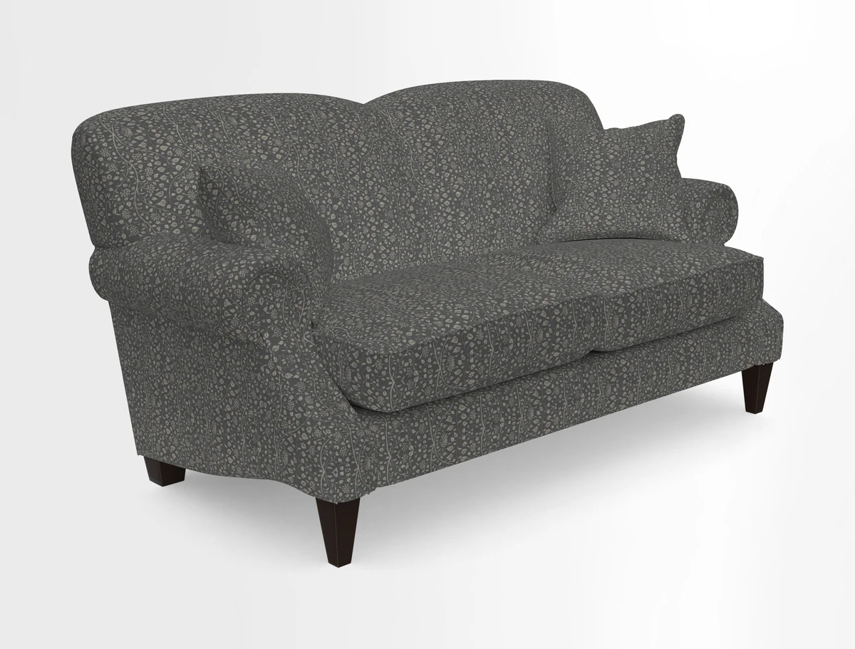 Tangmere 2.5 Seater Sofa in Floral Linen L'Oiseaux Tapestry 