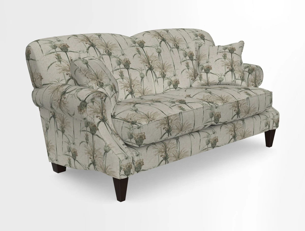 Tangmere 2.5 Seater Sofa in Floral Linen L'Oiseaux Tapestry 