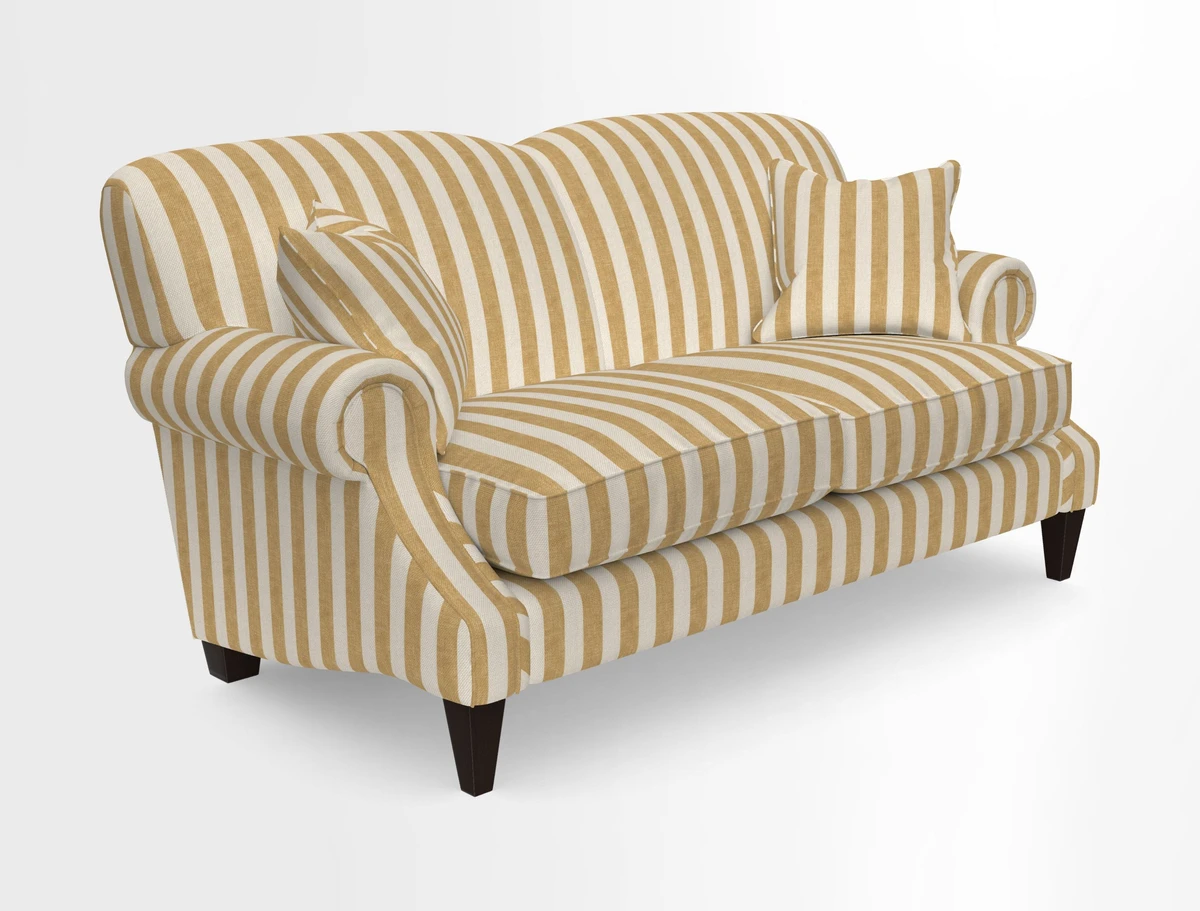 Tangmere 2.5 Seater Sofa in Floral Linen L'Oiseaux Tapestry 