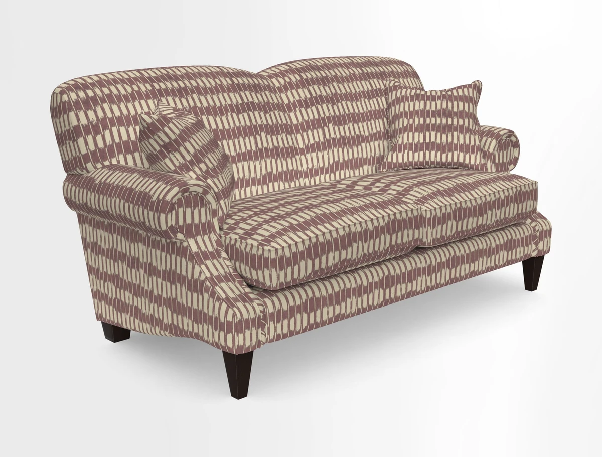 Tangmere 2.5 Seater Sofa in Floral Linen L'Oiseaux Tapestry 