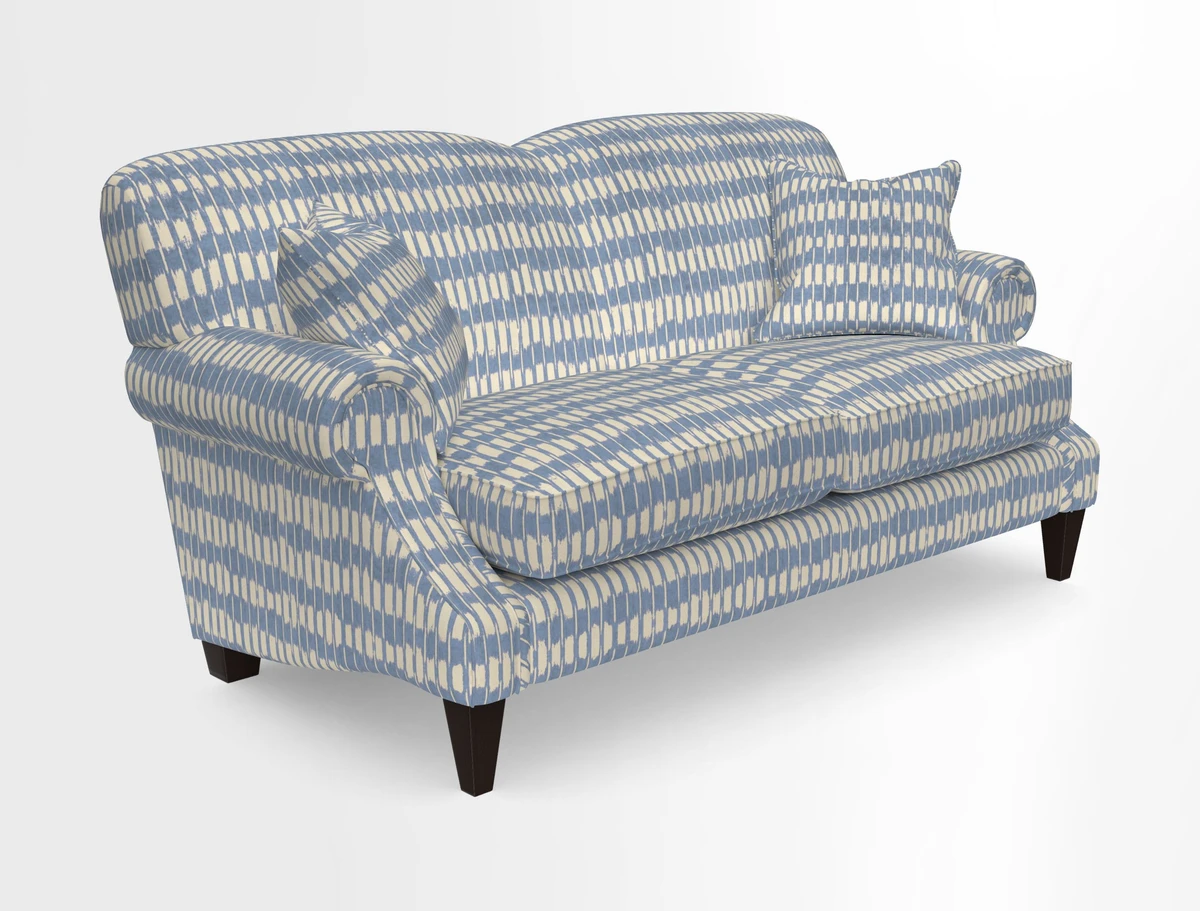 Tangmere 2.5 Seater Sofa in Floral Linen L'Oiseaux Tapestry 